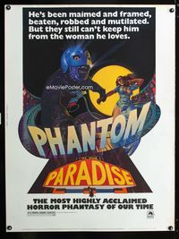 1n203 PHANTOM OF THE PARADISE Thirty by Forty '74 Brian De Palma, he sold his soul for rock & roll!