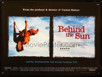 1n012 BEHIND THE SUN DS British quad movie poster '01 Walter Salles' Abril Despedacado, Jose Dumont