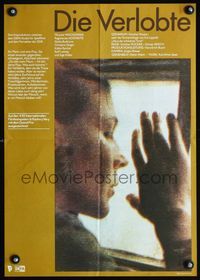 1o226 DIE VERLOBTE East German 16x23 movie poster '80 Jutta Wachowiak