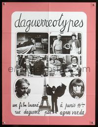 1o389 DAGUERREOTYPES French 23x32 movie poster '76 Agnes Varda's documentary of Paris shopkeepers!