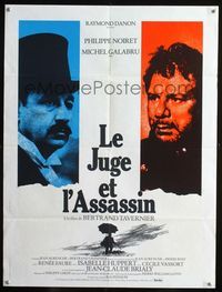 1o401 JUDGE & THE ASSASSIN French 23x32 movie poster '76 Bertrand Tavernier's Le Juge et l'assassin!