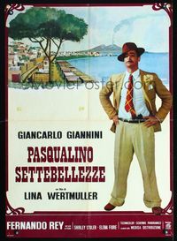 1o054 SEVEN BEAUTIES Italian large photobusta movie poster '76 Lina Wertmuller, Giancarlo Giannini