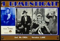 1o145 SULLIVAN'S TRAVELS Italian photobusta poster R58 Veronica Lake, Joel McCrea, Preston Sturges