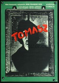 1o685 THOMAS Polish 23x33 movie poster '75 artwork of Patrick Le Mauff by A. Klimowski!