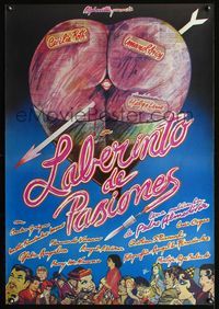 1o286 LABYRINTH OF PASSION Spanish '90 Pedro Almodovar's Laberinto de pasiones, wacky sexy art!