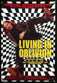 1p186 LIVING IN OBLIVION one-sheet poster '95 Steve Buscemi, Tom DiCillo, the film crew from Hell!