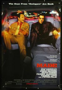 1p196 MADE DS one-sheet movie poster '01 Vince Vaughn, Jon Favreau, Sean Combs, Famke Janssen