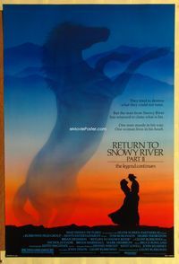 1p197 MAN FROM SNOWY RIVER 2 one-sheet movie poster '88 Tom Burlinson