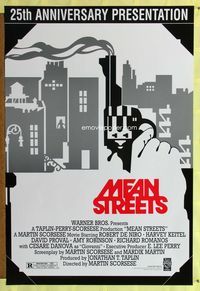 1p207 MEAN STREETS one-sheet movie poster R98 Martin Scorsese, Robert De Niro, Harvey Keitel