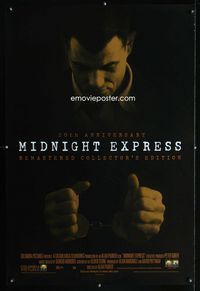 1p209 MIDNIGHT EXPRESS video one-sheet movie poster R98 Oliver Stone, Alan Parker, Brad Davis
