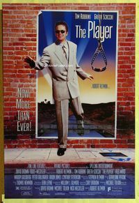 1p260 PLAYER one-sheet movie poster '92 Robert Altman, Tim Robbins