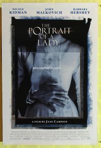 1p268 PORTRAIT OF A LADY one-sheet movie poster '96 Nicole Kidman, John Malkovich, Shelley Duvall