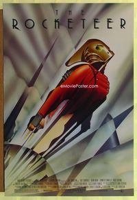 1p295 ROCKETEER DS one-sheet poster '91 Jennifer Connelly, Bill Campbell, Timothy Dalton, Disney!