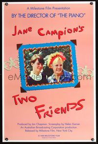 1p395 TWO FRIENDS one-sheet movie poster '96 Kris Bidenko, Emma Coles