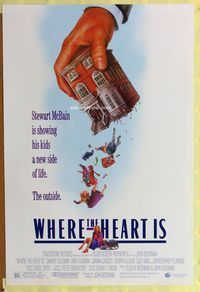 1p416 WHERE THE HEART IS DS one-sheet movie poster '00 Matt Williams