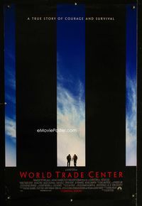 1p427 WORLD TRADE CENTER DS advance one-sheet '06 Oliver Stone, Nicholas Cage, Maggie Gyllenhaal