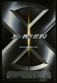 1p430 X-MEN style C one-sheet movie poster '00 Patrick Stewart, Hugh Jackman, Berry