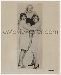 1r113 SOME LIKE IT HOT special artwork 8x10 '59 image of Marilyn, Curtis & Lemmon used on 3sheet!