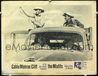 1r058 MISFITS LC #7 '61 sexy Marilyn Monroe in truck, Clark Gable, Montgomery Clift with lasso!