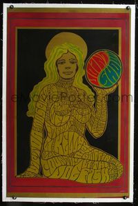 1s010 JOINT SHOW linen special 26x30 poster '67 wild psychedelic artwork by Victor Moscoso!