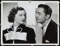 1t052 DOUBLE WEDDING 10x13 '37 close portrait of William Powell & Myrna Loy by Clarence S. Bull!