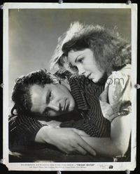 1t126 SWAMP WATER 11x14 movie still '41 super close up of Dana Andrews & young sexy Anne Baxter!