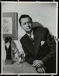 1t131 TRIAL OF MARY DUGAN deluxe 10x13 '41 great portrait of Robert Young by Clarence Sinclair Bull!