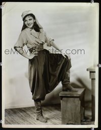 1t133 UNDER TWO FLAGS deluxe 11x14 '36 great image of sexiest Claudette Colbert w/Legionnaire's hat!
