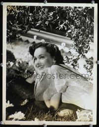 1t140 YANK AT OXFORD deluxe 10x13 '38 sexy young Maureen O'Sullivan by Viennese photog Willinger!