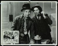 1t049 DAY AT THE RACES deluxe Aust 11x14 R60s close portrait of wacky Harpo Marx & Chico Marx!