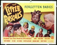 1w148 FORGOTTEN BABIES LC R50s Our Gang, Spanky, Farina, Buckwheat, Jackie Cooper, Dickie Moore