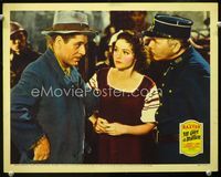 1w188 I'LL GIVE A MILLION LC '38 down-and-out Warner Baxter confronted by cop & Marjorie Weaver!