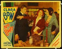 1w257 NO LIMIT lobby card '31 pretty Clara Bow tells Dixie Lee to keep away from Stuart Erwin!