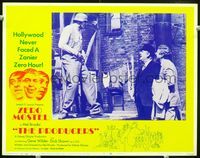 1w281 PRODUCERS movie lobby card #7 '67 Mel Brooks, Zero Mostel & Gene Wilder meet Kenneth Mars!