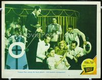 1w322 SONG OF THE THIN MAN movie lobby card '47 sexy Gloria Grahame on stage with band!