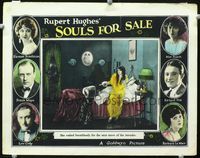 1w325 SOULS FOR SALE LC '23 Eleanor Boardman in bed is disturbed by an intruder, with Richard Dix!