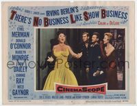 1w363 THERE'S NO BUSINESS LIKE SHOW BUSINESS LC #7 '54 Ethel Merman, Donald O'Connor, Mitzi Gaynor
