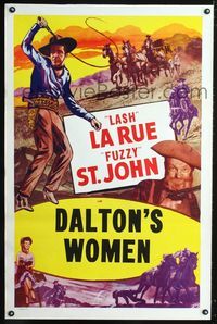1x119 LASH LA RUE '50s Al 'Fuzzy' St. John, Dalton's Women!