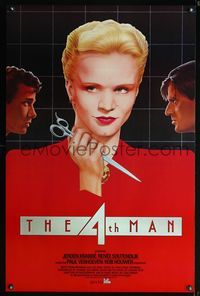 1x009 4TH MAN int'l one-sheet movie poster '83 Paul Verhoeven, realy cool Topazio art of top stars!