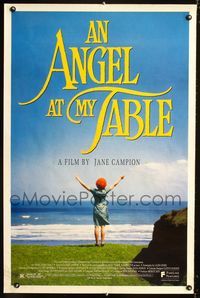 1x030 ANGEL AT MY TABLE one-sheet  '90 Jane Campion, based on the autobiographies of Jane Frame!