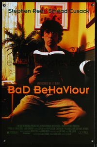1x044 BAD BEHAVIOR one-sheet movie poster '93 Stephen Rea, Sinead Cusack, directed by Les Blair