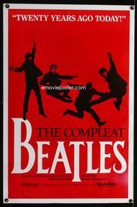 1x104 COMPLEAT BEATLES one-sheet  '84 John Lennon, Paul McCartney, Ringo Starr, George Harrison