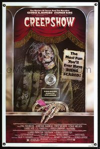 1x114 CREEPSHOW one-sheet movie poster '82 George Romero & Stephen King's tribute to E.C. Comics!