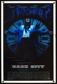 1x121 DARK CITY one-sheet  '97 Rufus Sewell, Kiefer Sutherland, Jennifer Connelly, William Hurt