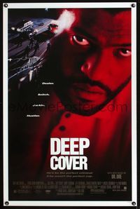 1x130 DEEP COVER DS 1sh '92 undercover Laurence Fishburne is the perfect cop and perfect criminal!