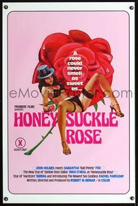 1x208 HONEY SUCKLE ROSE one-sheet poster '81 Roberta Findlay, artwork of super sexy Samantha Fox!