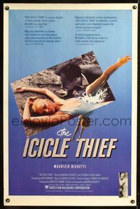 1x217 ICICLE THIEF one-sheet  '89 Maurizio Nichetti's Ladri di Saponette, Caterina Sylos Labini