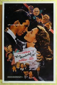 1x221 IT'S A WONDERFUL LIFE Kilian one-sheet poster R90 James Stewart, Donna Reed, Lionel Barrymore