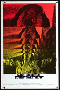 1x267 MAGIC GARDEN OF STANLEY SWEETHEART int'l one-sheet movie poster '70 cool screaming image!