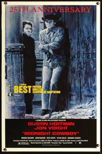 1x281 MIDNIGHT COWBOY DS one-sheet poster R94 Dustin Hoffman, Jon Voight, John Schlesinger classic!